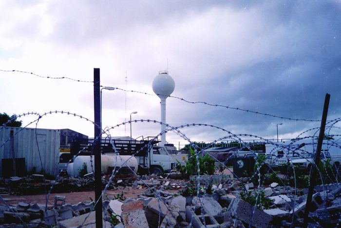 UNOSOM compound in Mogadishu, Somalia