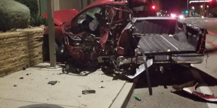 carjacker crashed stolen car