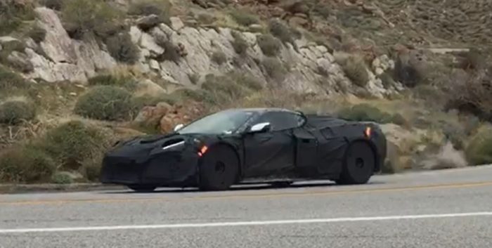 2021 Chevrolet Corvette Z06 spotted