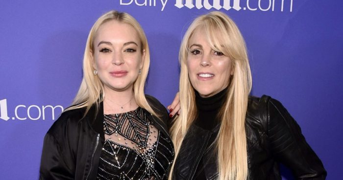 Lindsay Lohan and Dina Lohan