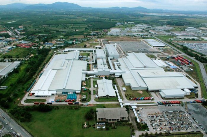 auto plant in Rayong, Thailand