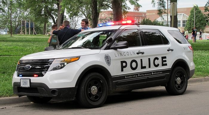 Lincoln Police SUV, Nebraska
