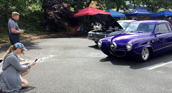 Cruz car show on the Port Orchard Waterfront in 2017