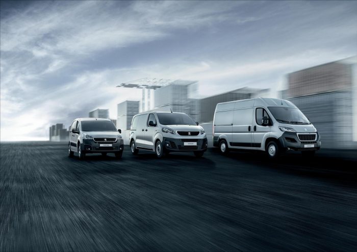 Peugeot light commercial vehicle (LCV) range