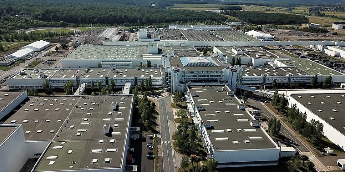 Daimler plant in Hambach, France