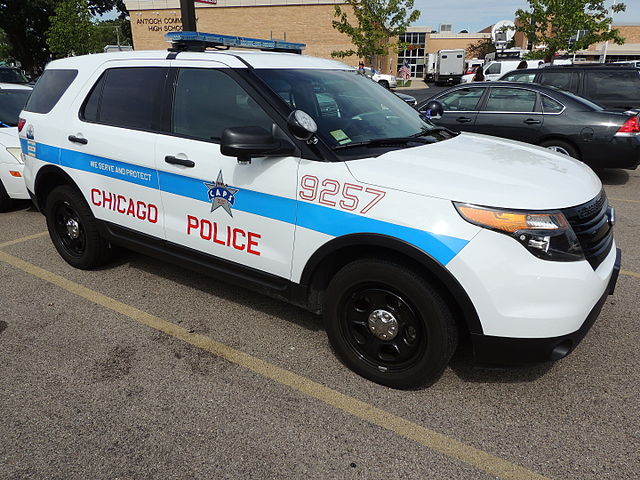 Chicago police car