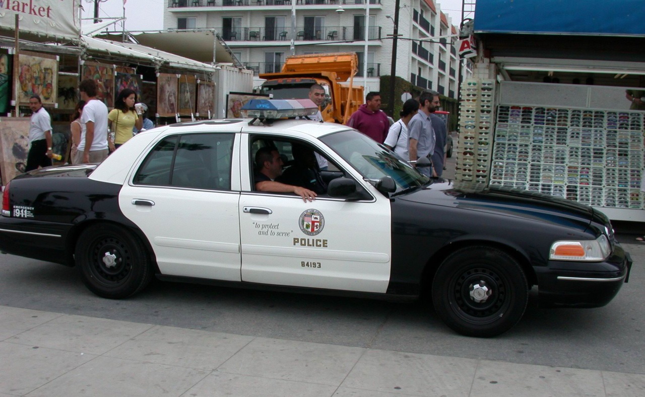 Los Angeles Police Department (LAPD) car