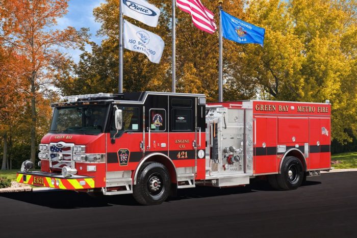 Green Bay Metro Fire Department vehicle