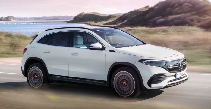 mercedes EQA compact SUV
