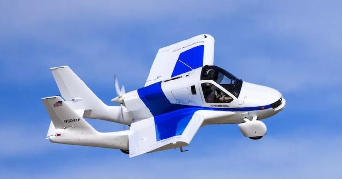Terrafugia flying car