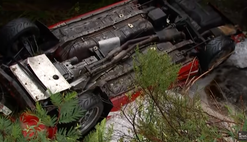 Targa Tasmania rally crash