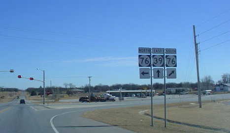 Highway 39, Oklahoma