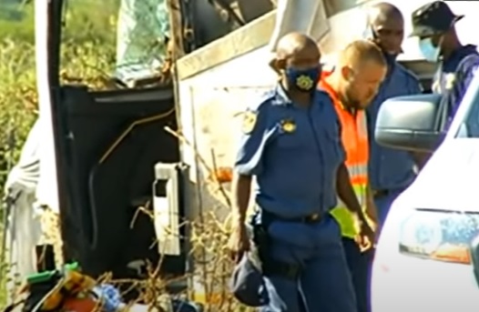 bus crash on N1, in Limpopo, South Africa