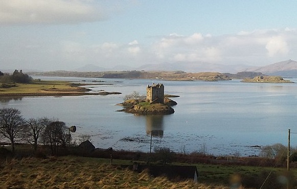Castle stalker, from A828