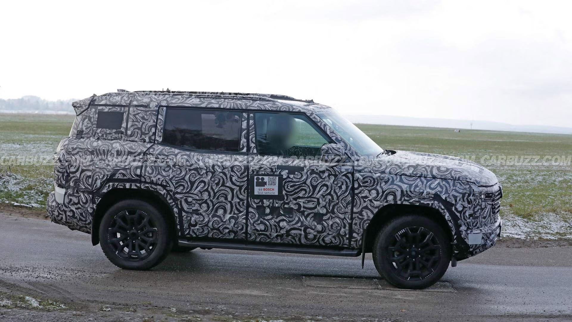 2027 MItsubishi Pajero Spy Shot (10)