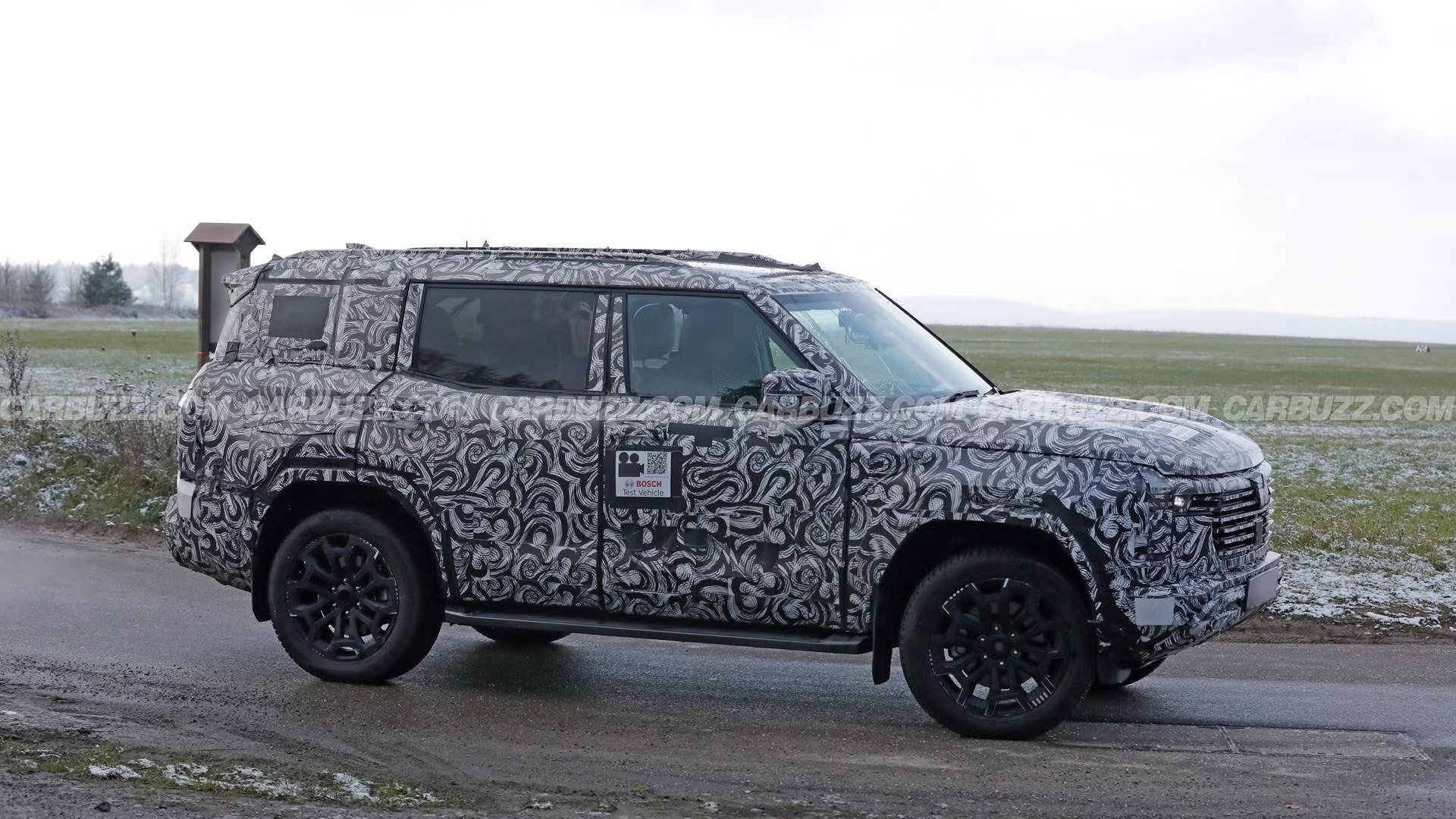 2027 MItsubishi Pajero Spy Shot (2)