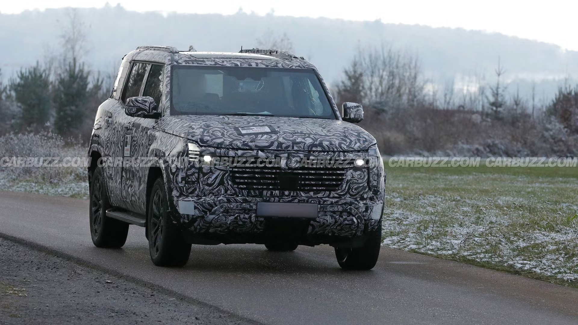 2027 MItsubishi Pajero Spy Shot (4)