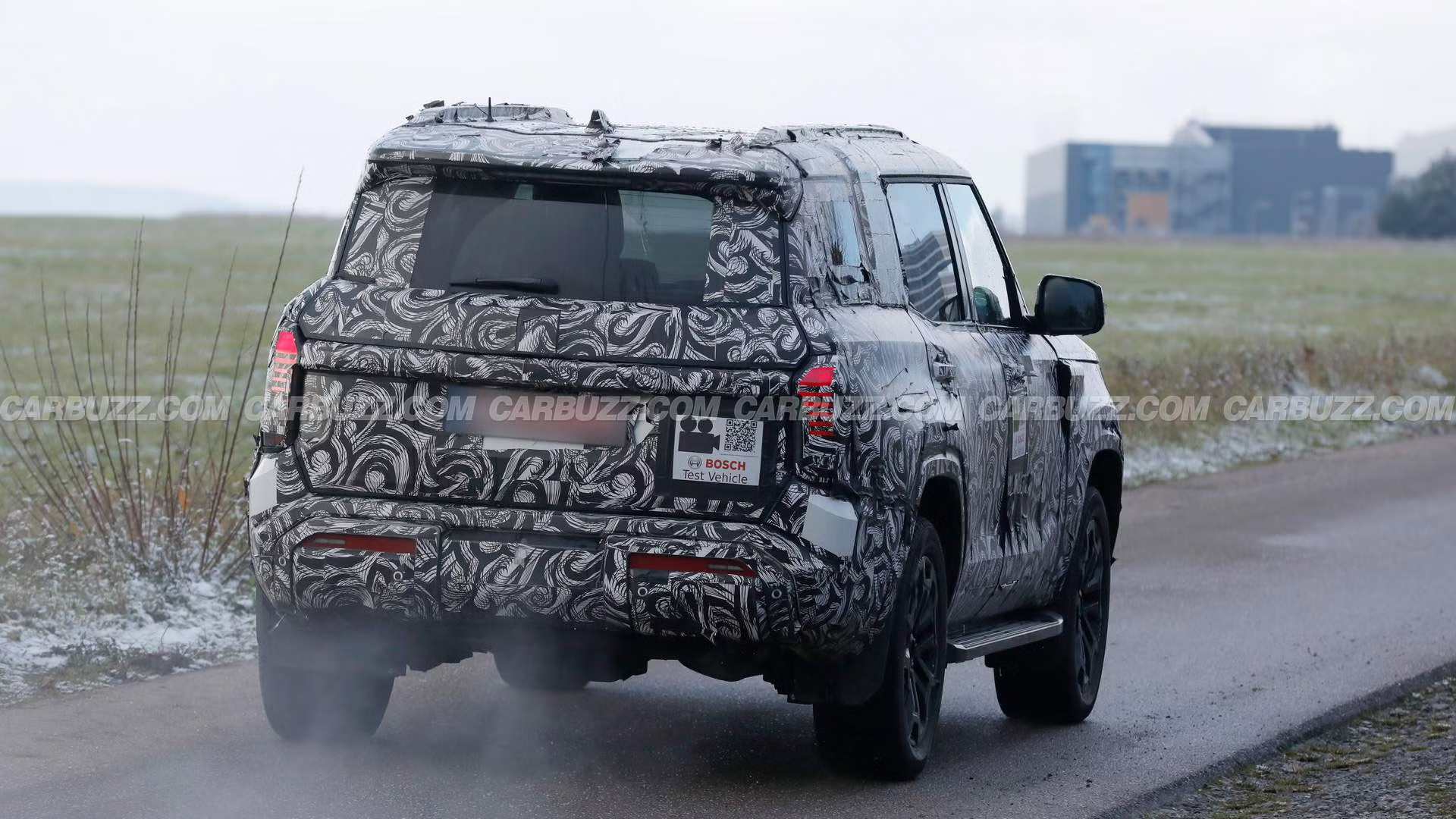 2027 MItsubishi Pajero Spy Shot (5)