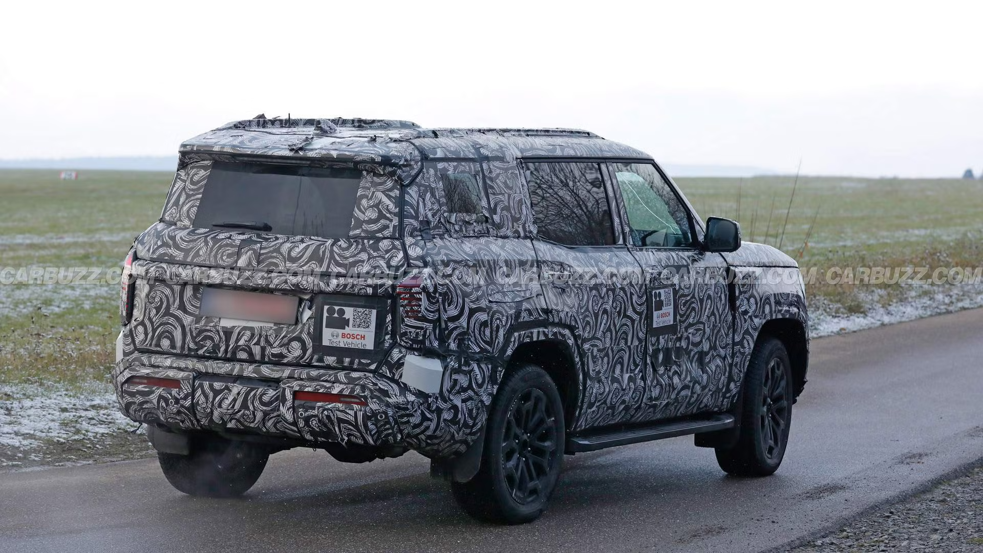 2027 MItsubishi Pajero Spy Shot (6)