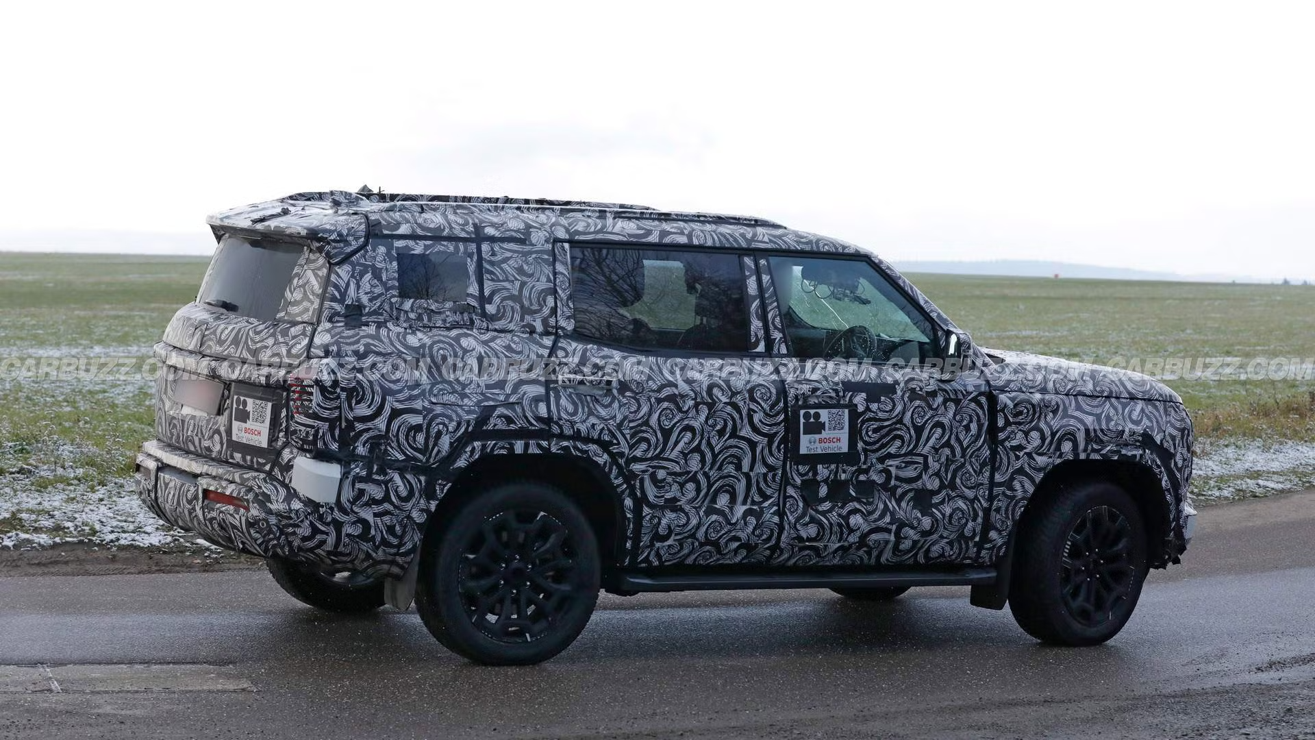 2027 MItsubishi Pajero Spy Shot (8)