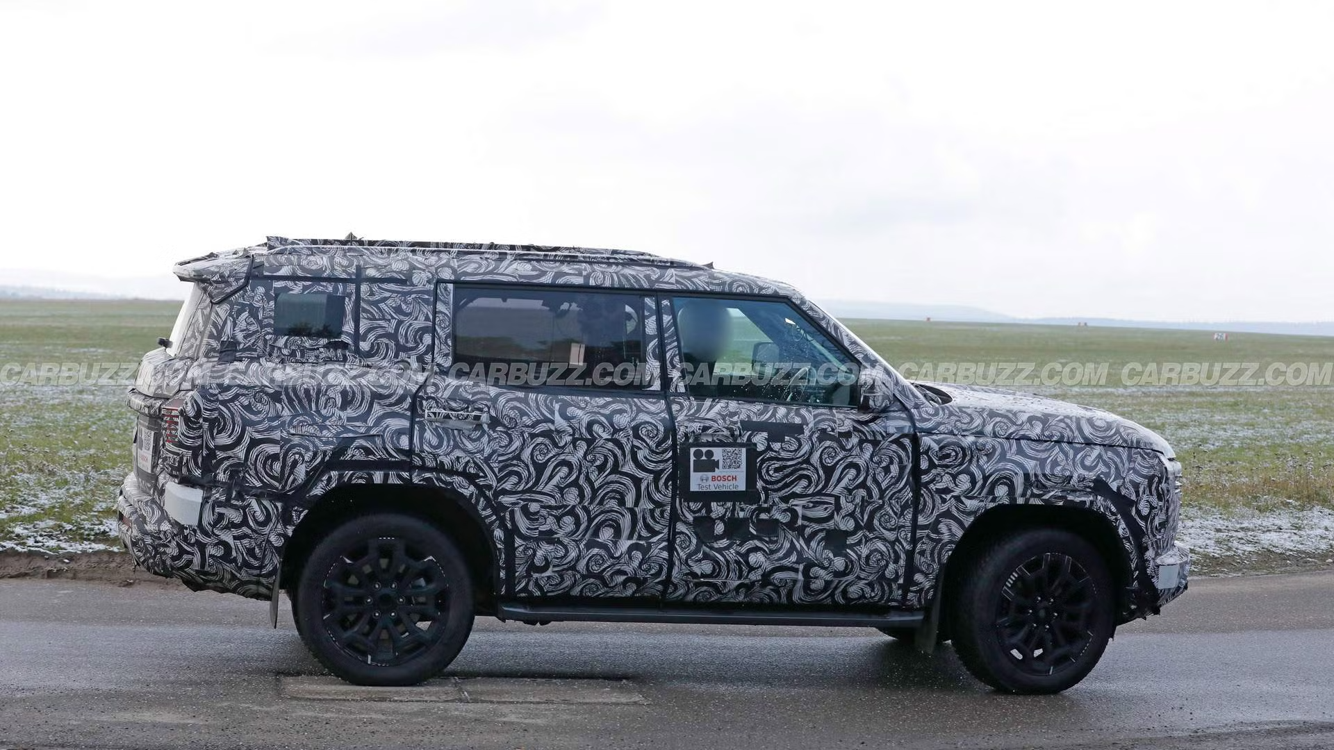 2027 MItsubishi Pajero Spy Shot (9)