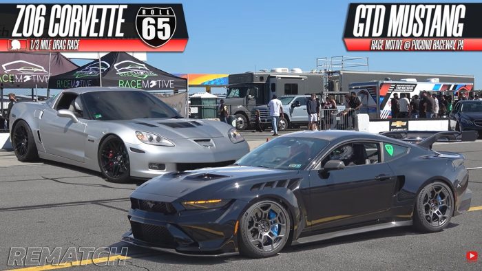 Ford Mustang GTD vs C6 Chevrolet Corvette (7)