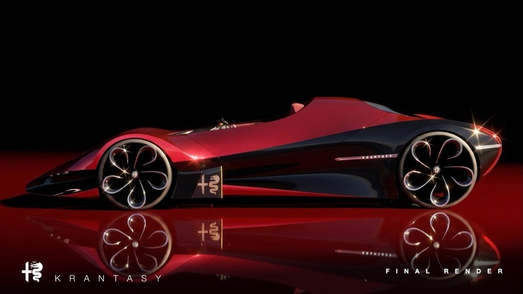Alfa Romeo Krantasy Concept Reimagines the Date Car Through a Personal Design Study