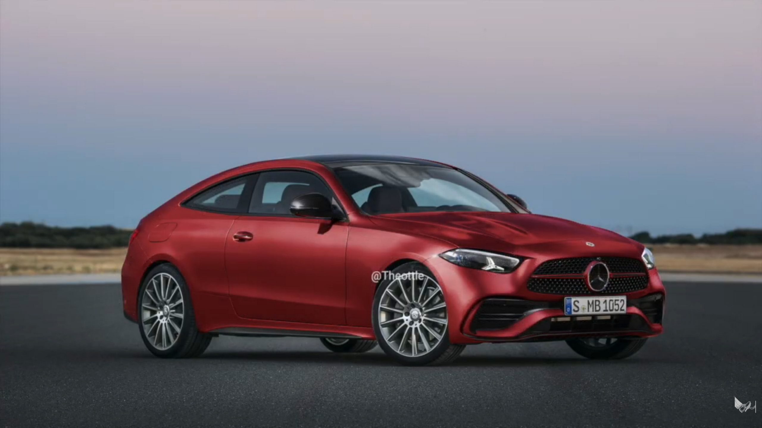 Mercedes-Benz CLC Revival Render Reimagines the Old C-Class Coupe for 2027