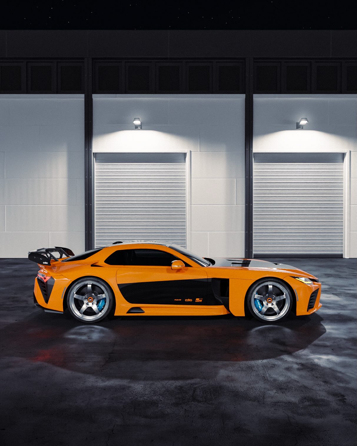 Gazoo Racing GR GT Tokyo Drift Rendering by sdesyn (2)