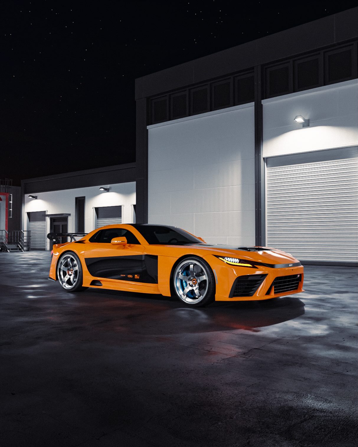 Gazoo Racing GR GT Tokyo Drift Rendering by sdesyn (3)